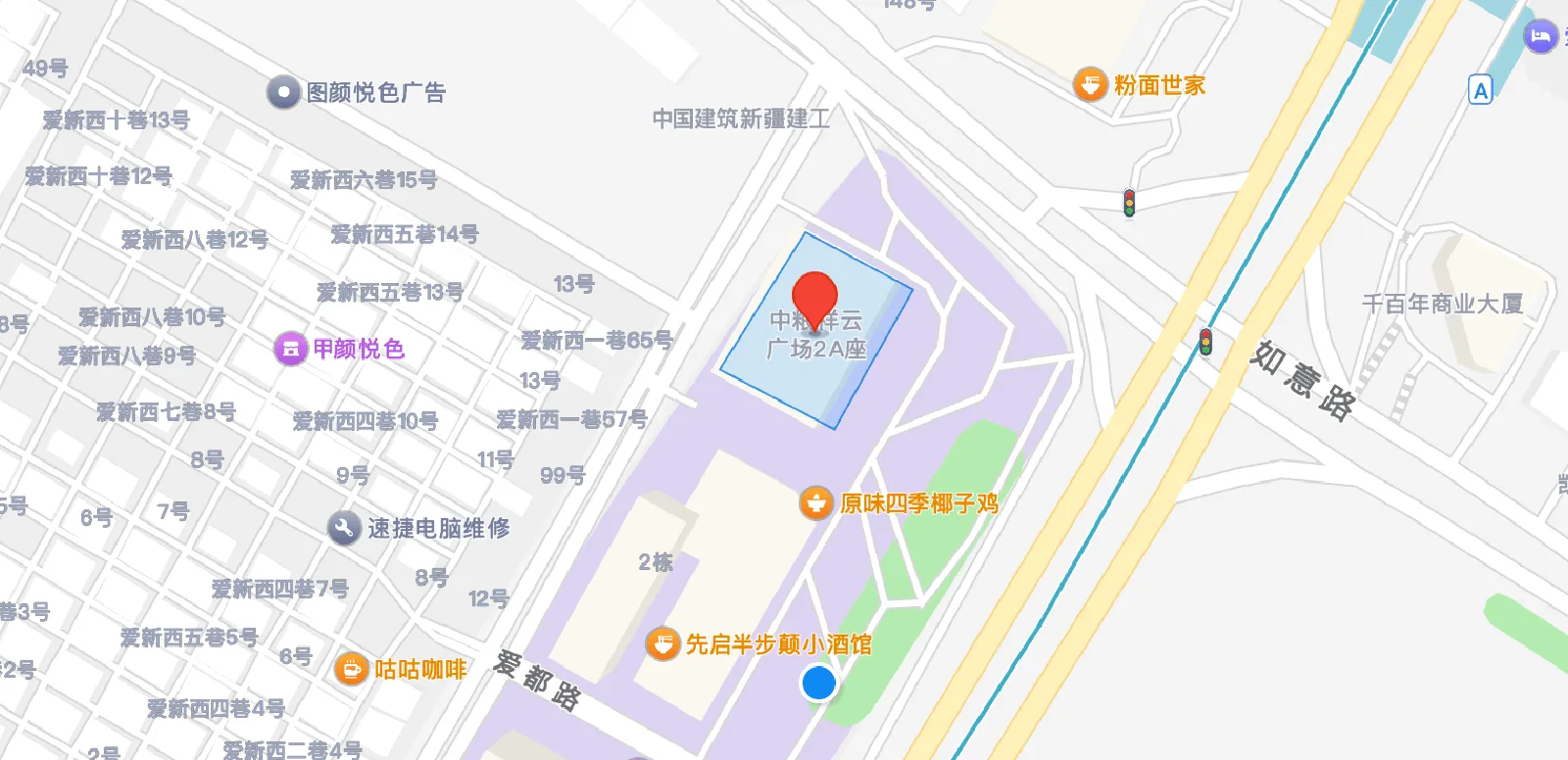 公司位置地图